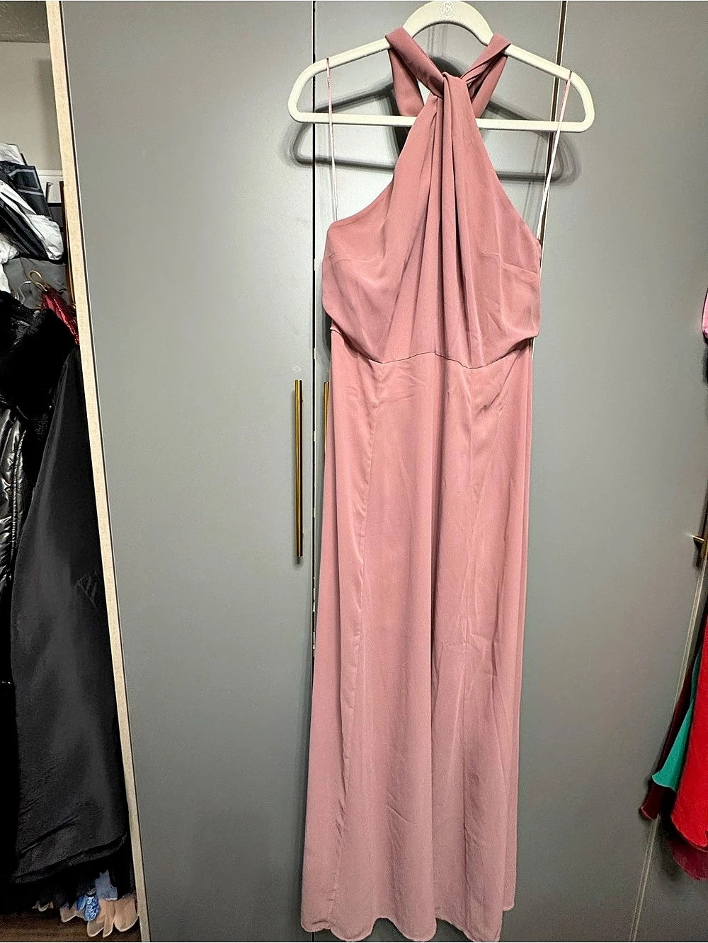 ModCloth Pink Maxi Dress Size 10 NWT